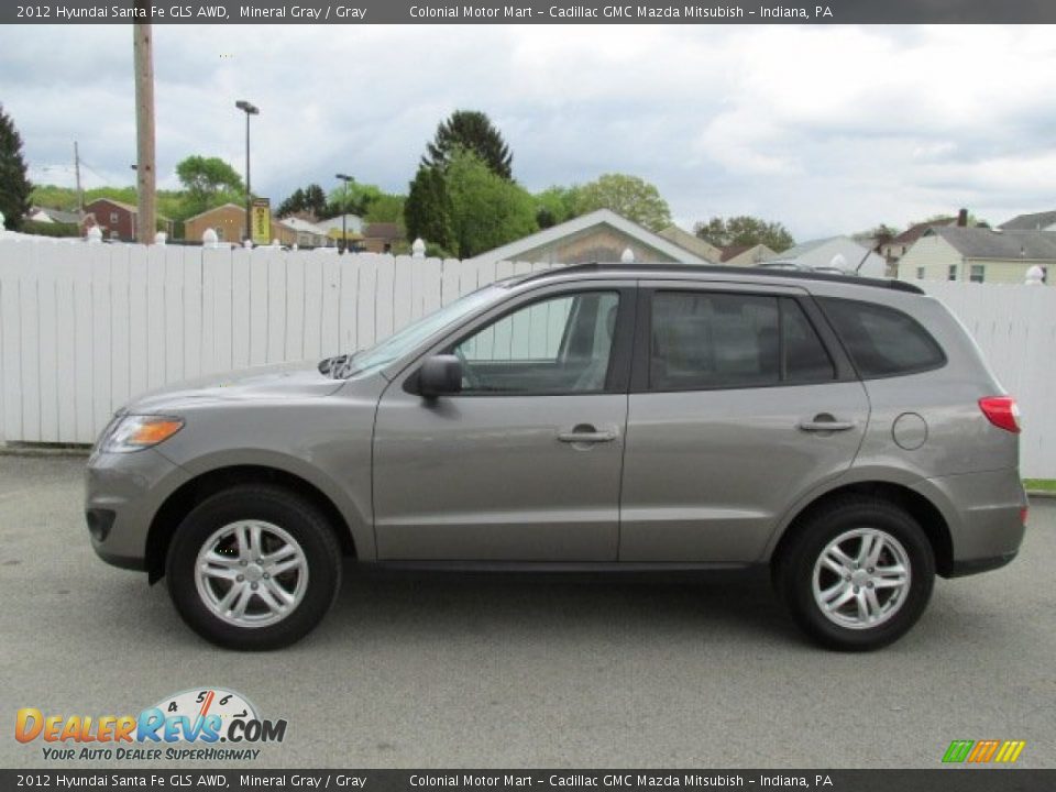 2012 Hyundai Santa Fe GLS AWD Mineral Gray / Gray Photo #2