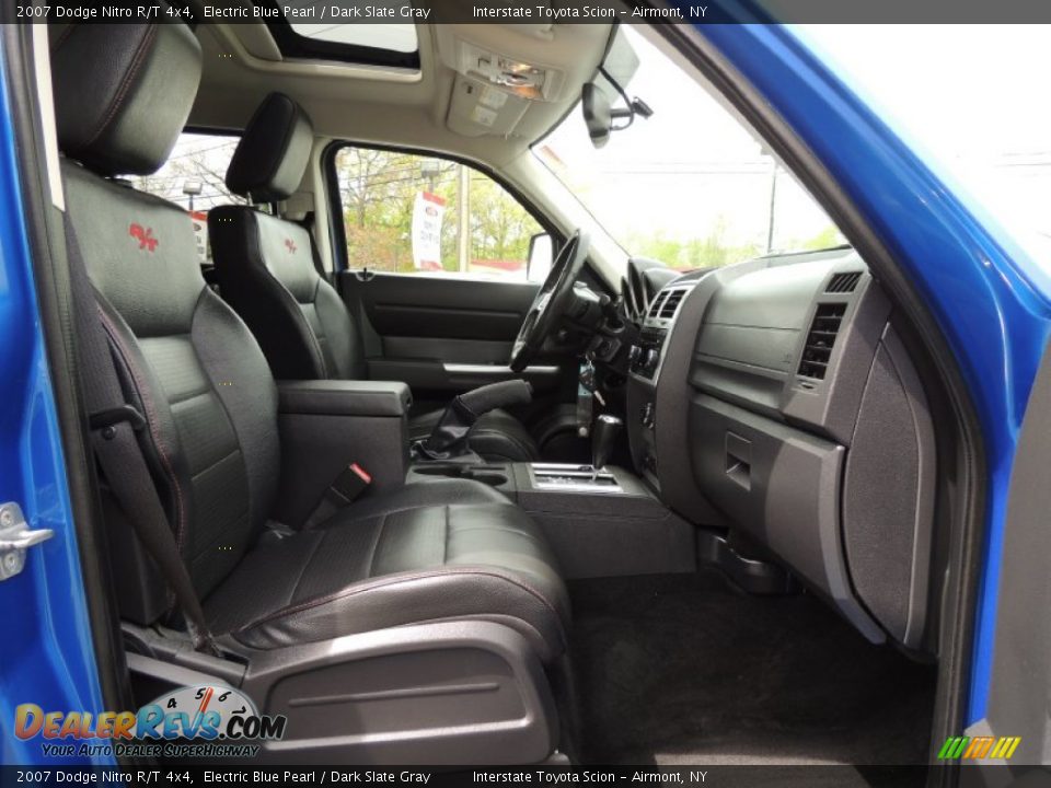 2007 Dodge Nitro R/T 4x4 Electric Blue Pearl / Dark Slate Gray Photo #23