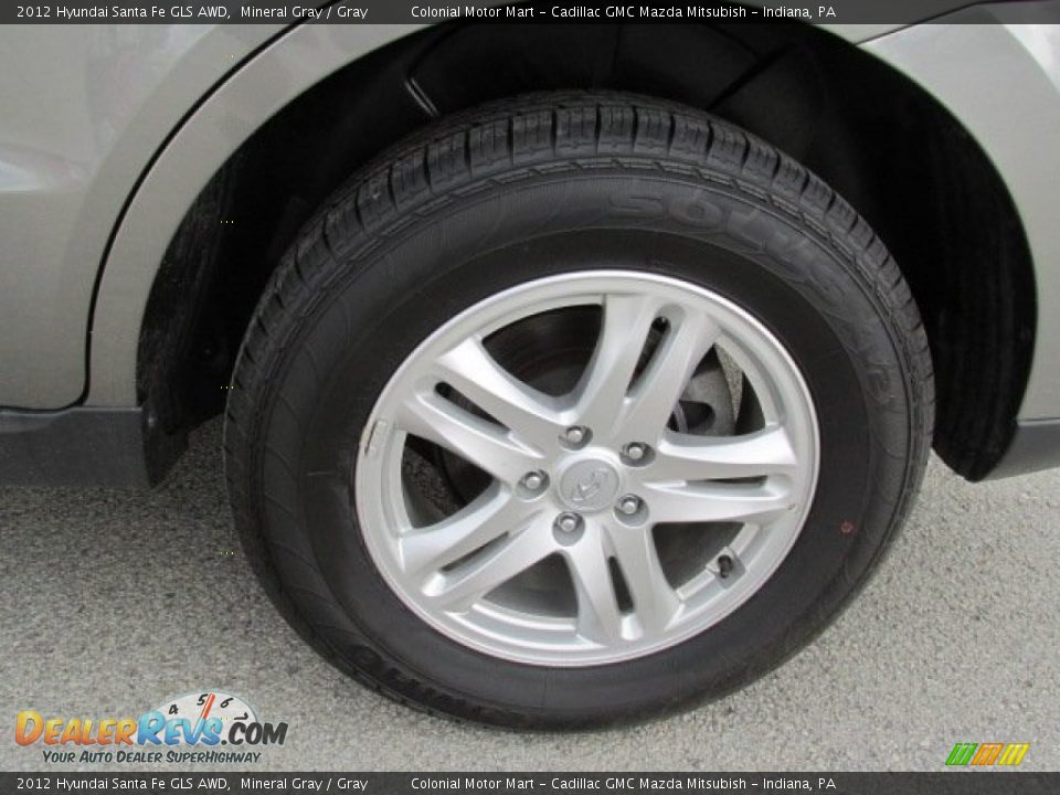 2012 Hyundai Santa Fe GLS AWD Mineral Gray / Gray Photo #3