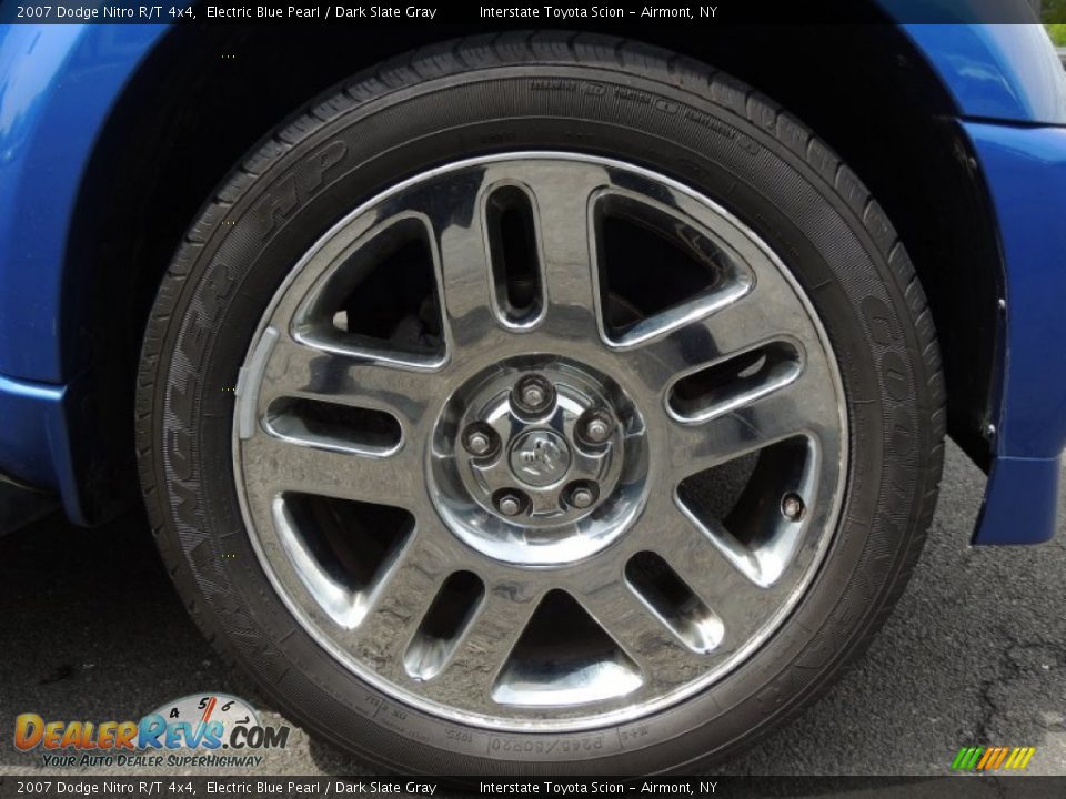 2007 Dodge Nitro R/T 4x4 Electric Blue Pearl / Dark Slate Gray Photo #24
