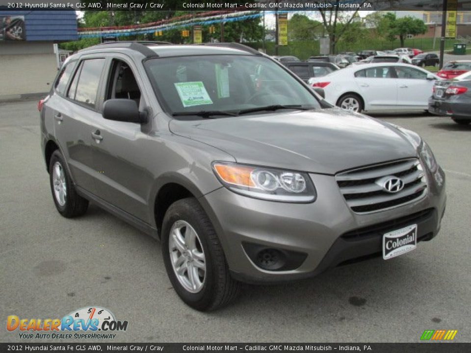 2012 Hyundai Santa Fe GLS AWD Mineral Gray / Gray Photo #4