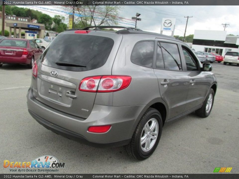 2012 Hyundai Santa Fe GLS AWD Mineral Gray / Gray Photo #5