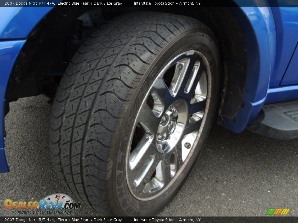2007 Dodge Nitro R/T 4x4 Electric Blue Pearl / Dark Slate Gray Photo #25