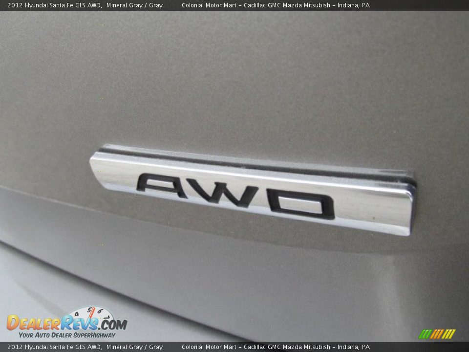 2012 Hyundai Santa Fe GLS AWD Mineral Gray / Gray Photo #7