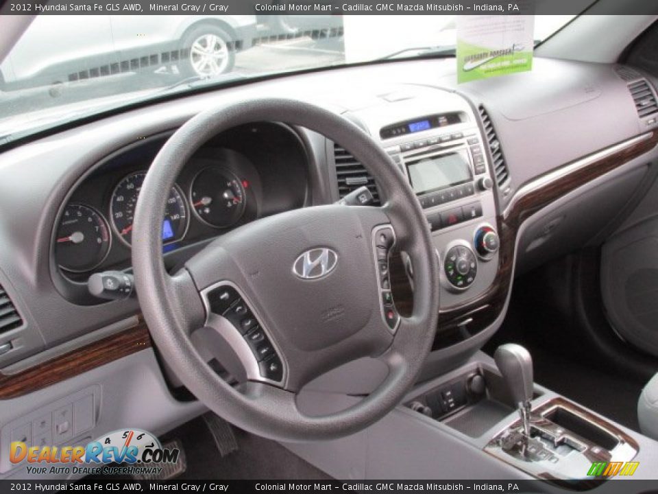 2012 Hyundai Santa Fe GLS AWD Mineral Gray / Gray Photo #9