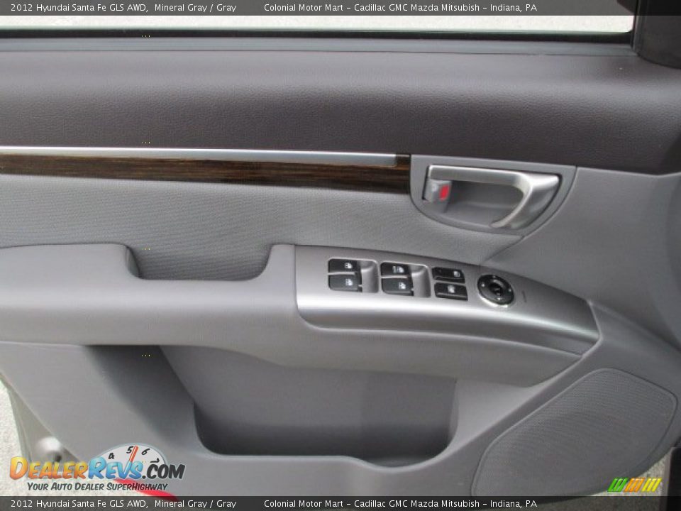 2012 Hyundai Santa Fe GLS AWD Mineral Gray / Gray Photo #10