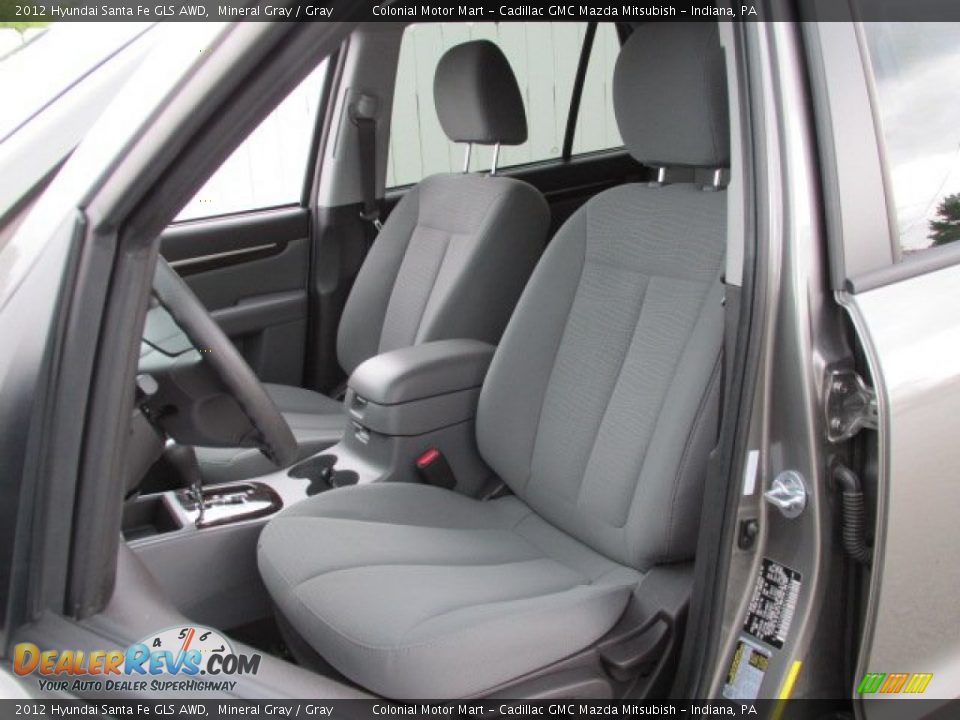 2012 Hyundai Santa Fe GLS AWD Mineral Gray / Gray Photo #11