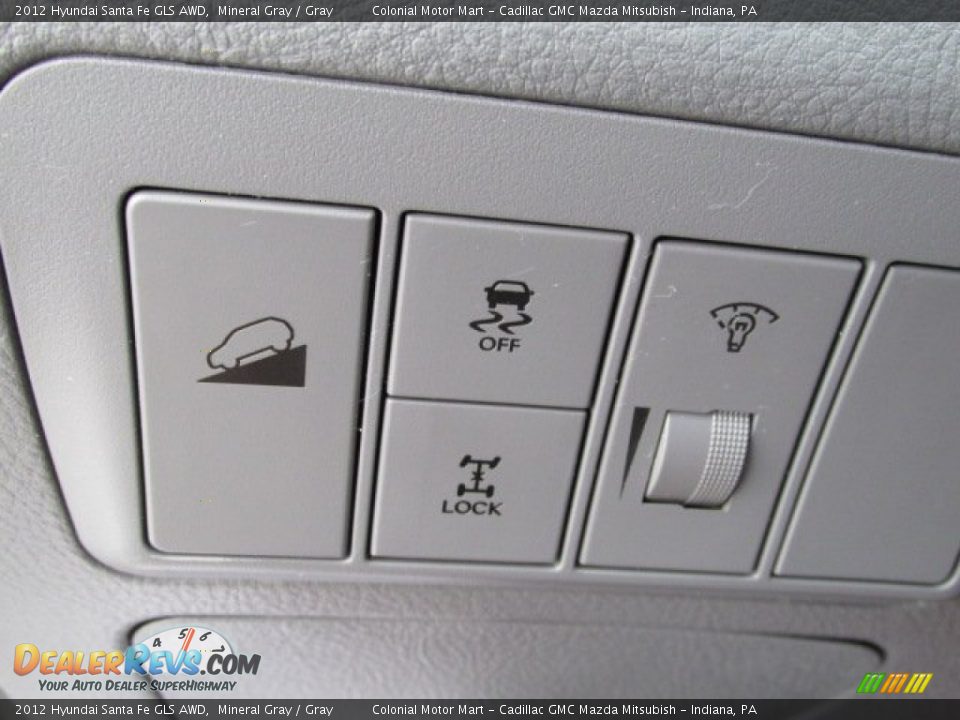 2012 Hyundai Santa Fe GLS AWD Mineral Gray / Gray Photo #12
