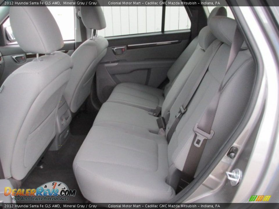 2012 Hyundai Santa Fe GLS AWD Mineral Gray / Gray Photo #17
