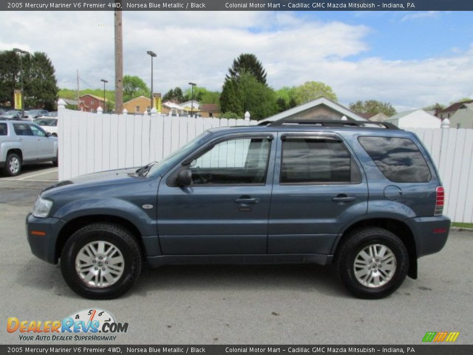 2005 Mercury Mariner V6 Premier 4WD Norsea Blue Metallic / Black Photo #2