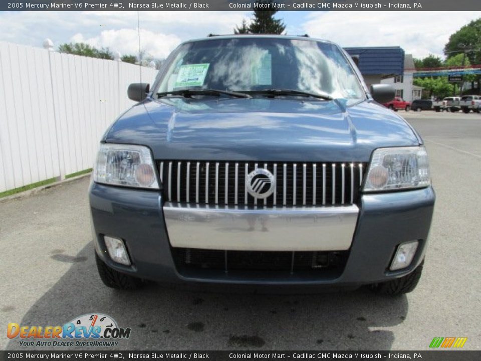 2005 Mercury Mariner V6 Premier 4WD Norsea Blue Metallic / Black Photo #5
