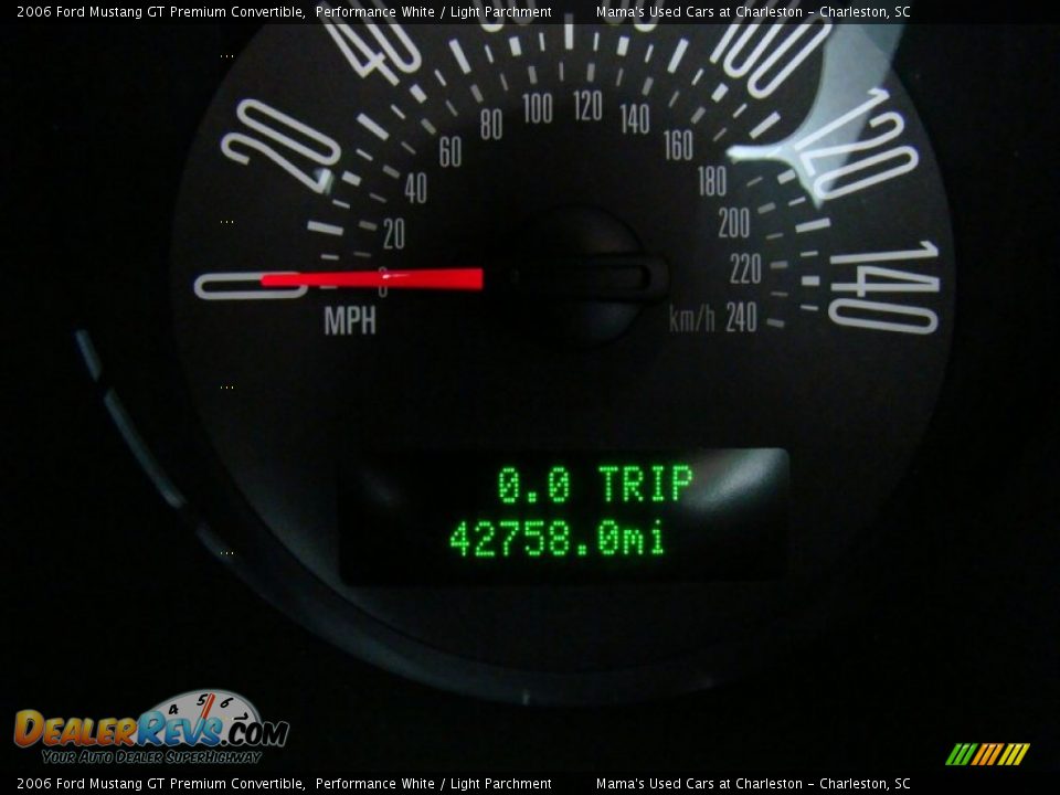 2006 Ford Mustang GT Premium Convertible Performance White / Light Parchment Photo #19