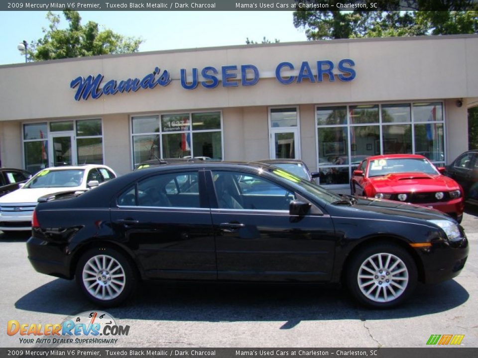 2009 Mercury Milan V6 Premier Tuxedo Black Metallic / Dark Charcoal Photo #1