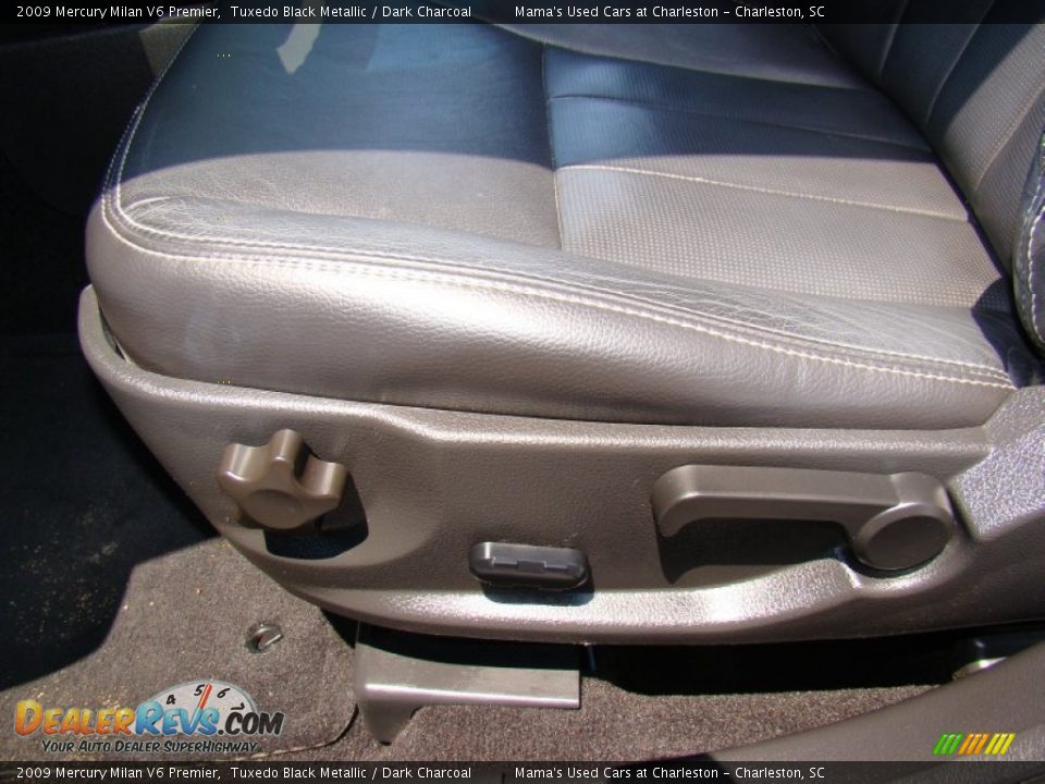 2009 Mercury Milan V6 Premier Tuxedo Black Metallic / Dark Charcoal Photo #10