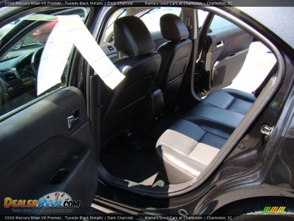 2009 Mercury Milan V6 Premier Tuxedo Black Metallic / Dark Charcoal Photo #11