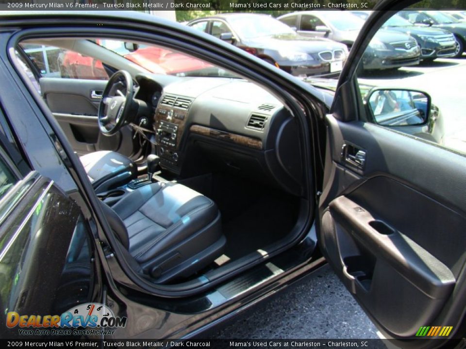 2009 Mercury Milan V6 Premier Tuxedo Black Metallic / Dark Charcoal Photo #12