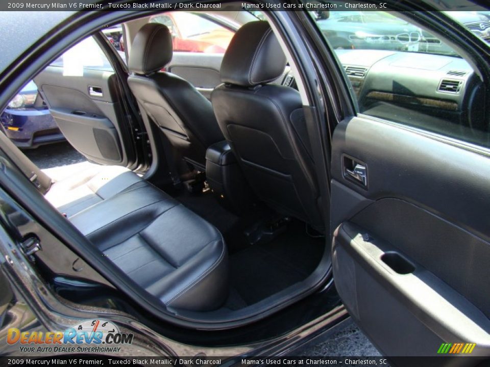 2009 Mercury Milan V6 Premier Tuxedo Black Metallic / Dark Charcoal Photo #13