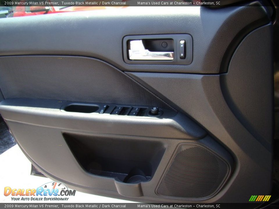 2009 Mercury Milan V6 Premier Tuxedo Black Metallic / Dark Charcoal Photo #15