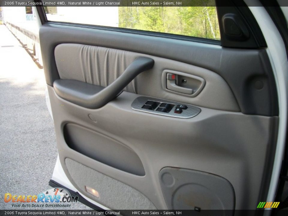 2006 Toyota Sequoia Limited 4WD Natural White / Light Charcoal Photo #11