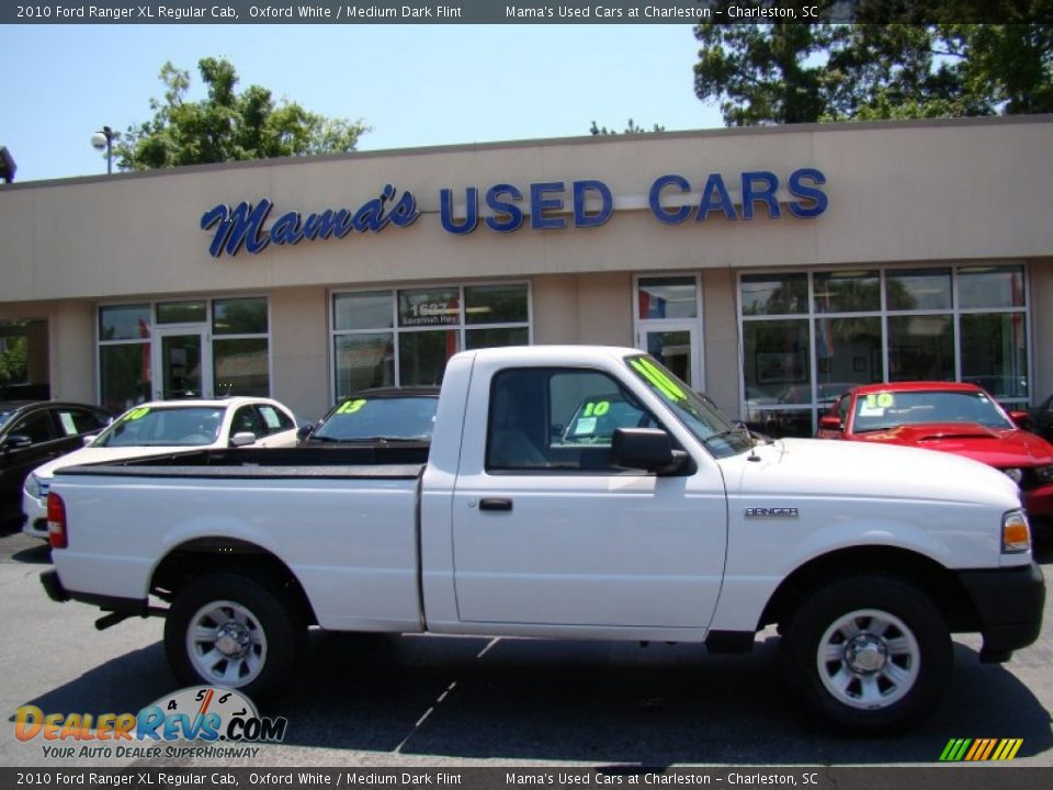2010 Ford Ranger XL Regular Cab Oxford White / Medium Dark Flint Photo #1