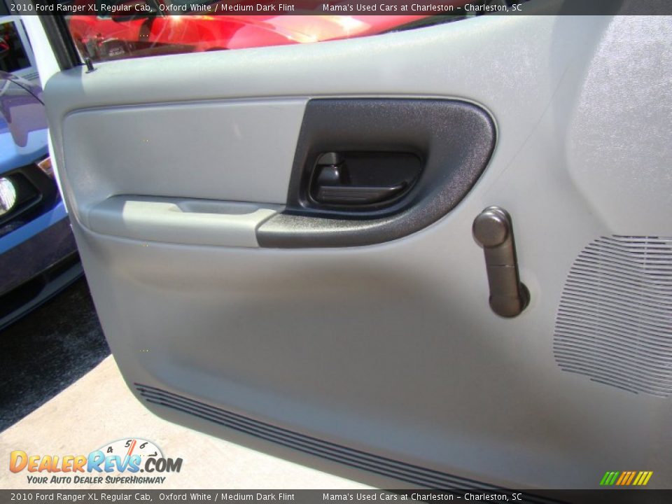 2010 Ford Ranger XL Regular Cab Oxford White / Medium Dark Flint Photo #12