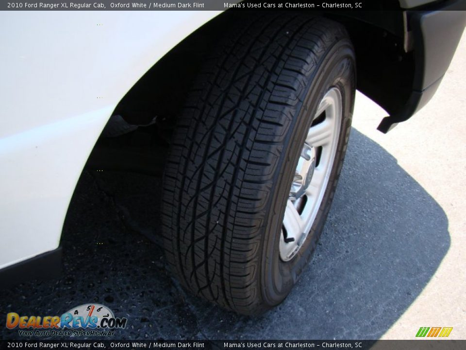 2010 Ford Ranger XL Regular Cab Oxford White / Medium Dark Flint Photo #18