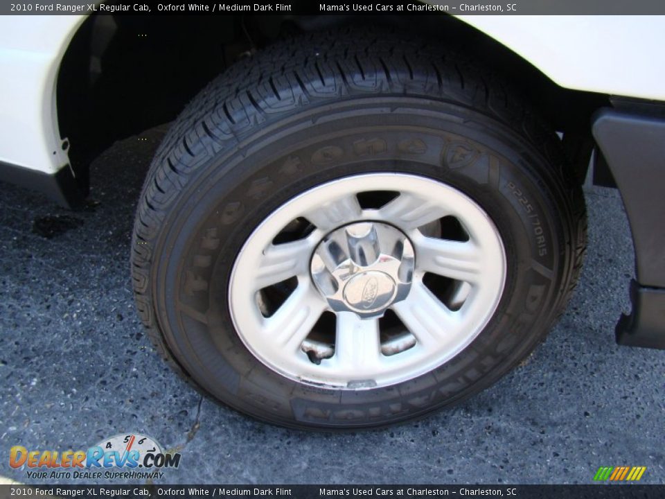 2010 Ford Ranger XL Regular Cab Oxford White / Medium Dark Flint Photo #19
