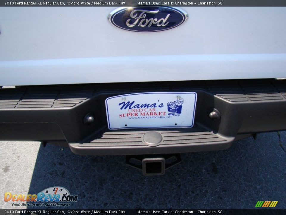 2010 Ford Ranger XL Regular Cab Oxford White / Medium Dark Flint Photo #26