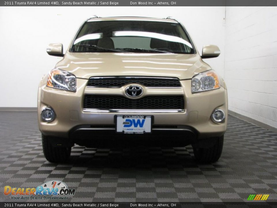 2011 Toyota RAV4 Limited 4WD Sandy Beach Metallic / Sand Beige Photo #2