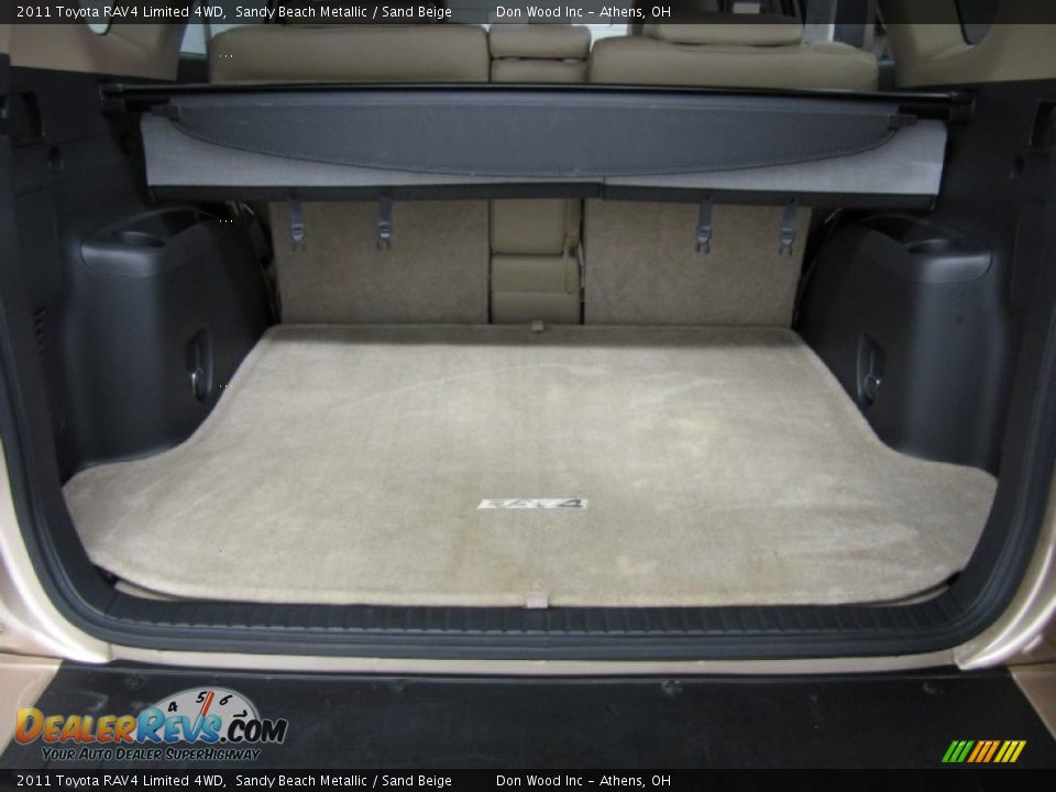 2011 Toyota RAV4 Limited 4WD Sandy Beach Metallic / Sand Beige Photo #4