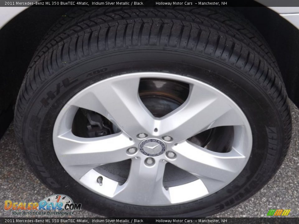 2011 Mercedes-Benz ML 350 BlueTEC 4Matic Iridium Silver Metallic / Black Photo #5