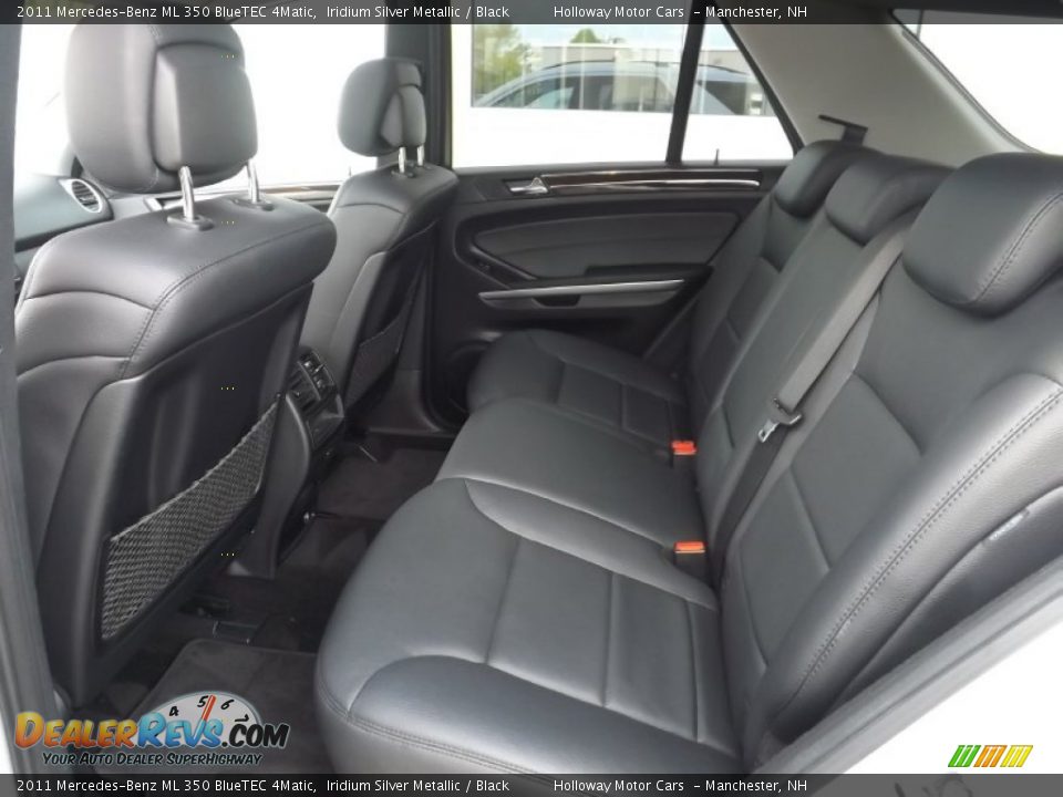 2011 Mercedes-Benz ML 350 BlueTEC 4Matic Iridium Silver Metallic / Black Photo #7