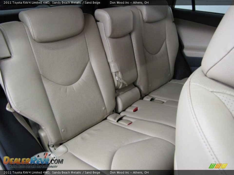 2011 Toyota RAV4 Limited 4WD Sandy Beach Metallic / Sand Beige Photo #8