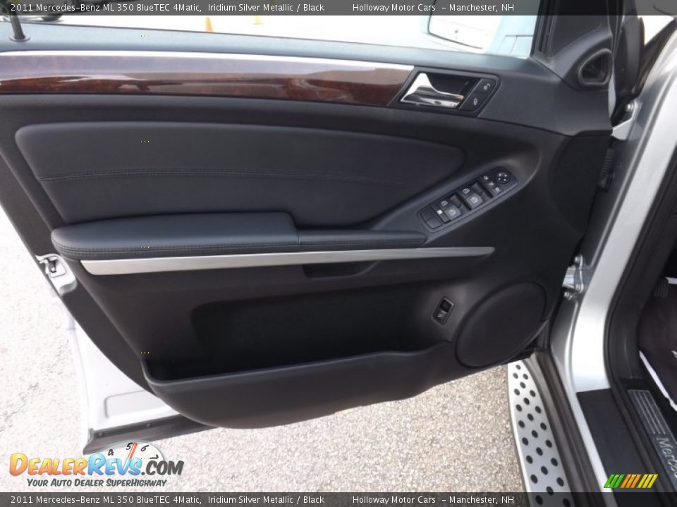 2011 Mercedes-Benz ML 350 BlueTEC 4Matic Iridium Silver Metallic / Black Photo #9