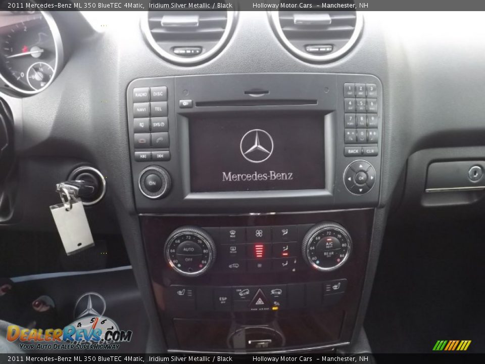 2011 Mercedes-Benz ML 350 BlueTEC 4Matic Iridium Silver Metallic / Black Photo #11