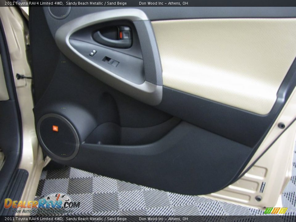 2011 Toyota RAV4 Limited 4WD Sandy Beach Metallic / Sand Beige Photo #14