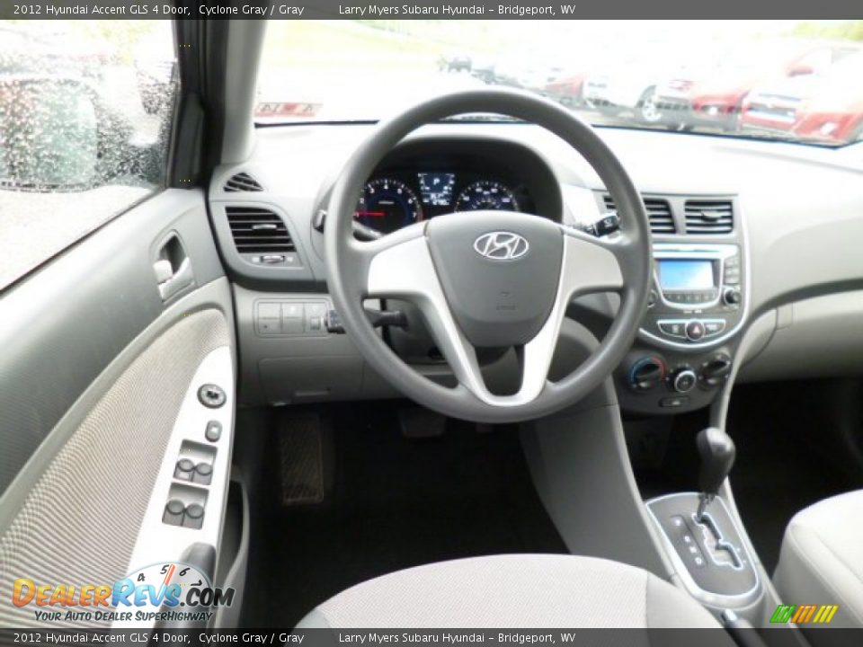 Dashboard of 2012 Hyundai Accent GLS 4 Door Photo #14