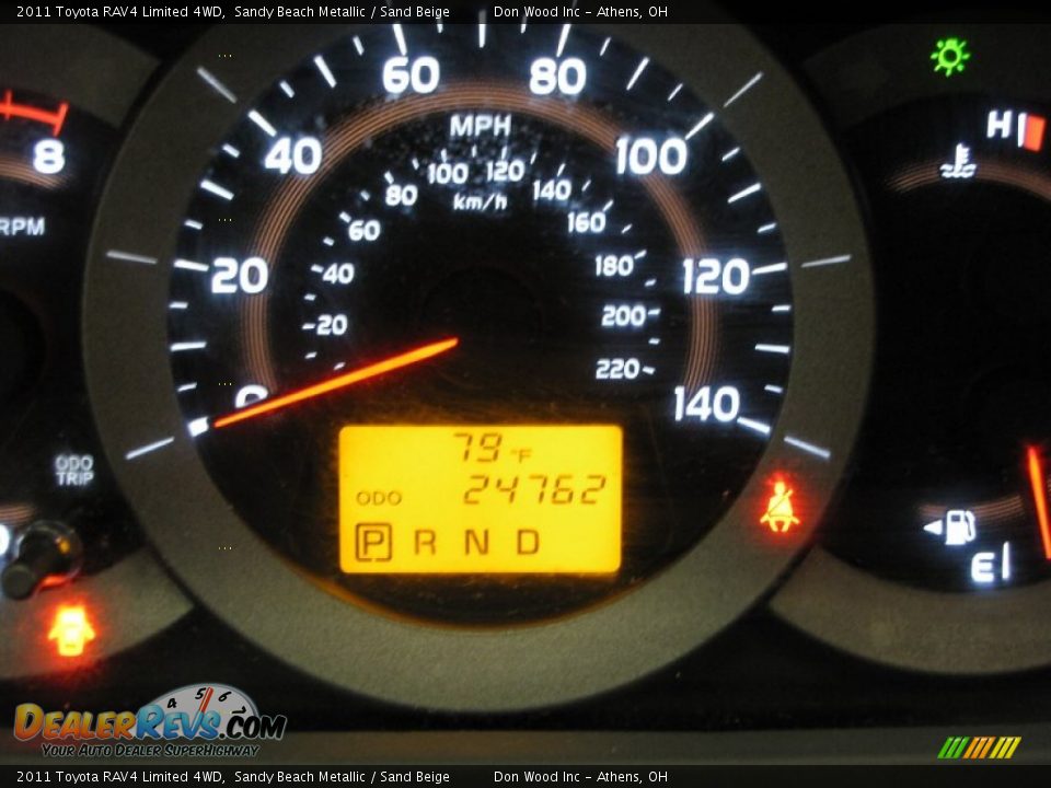 2011 Toyota RAV4 Limited 4WD Sandy Beach Metallic / Sand Beige Photo #21