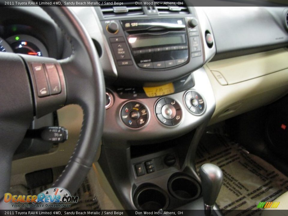2011 Toyota RAV4 Limited 4WD Sandy Beach Metallic / Sand Beige Photo #22