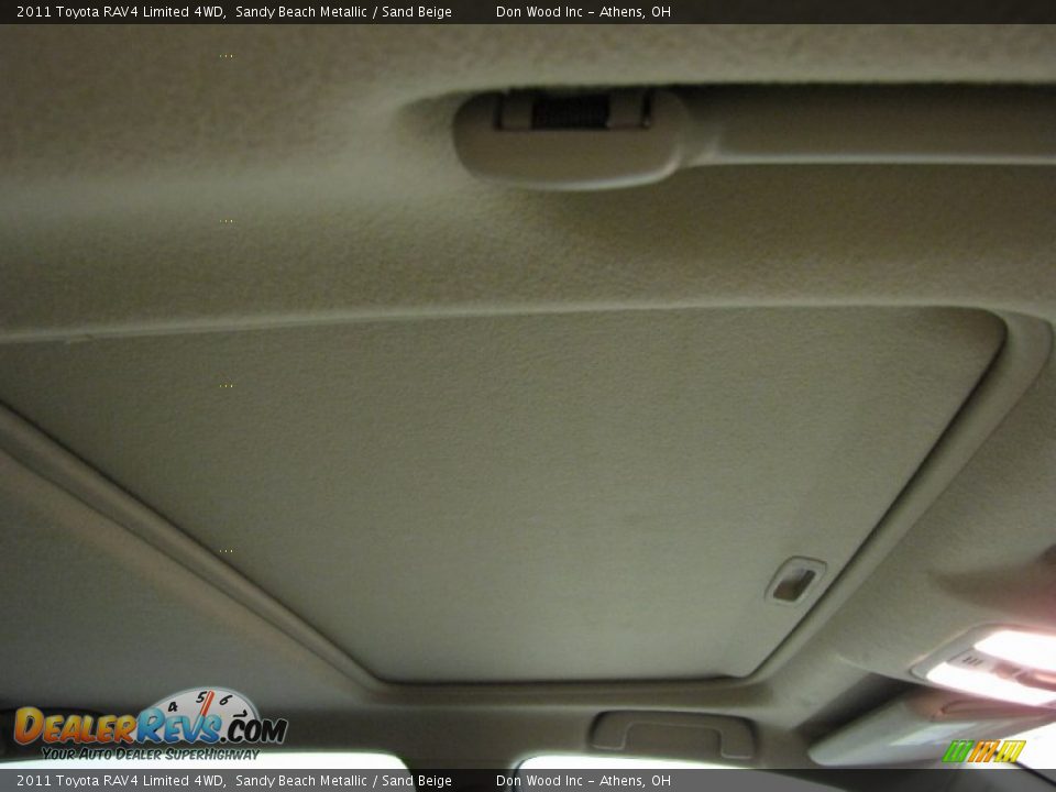 2011 Toyota RAV4 Limited 4WD Sandy Beach Metallic / Sand Beige Photo #24