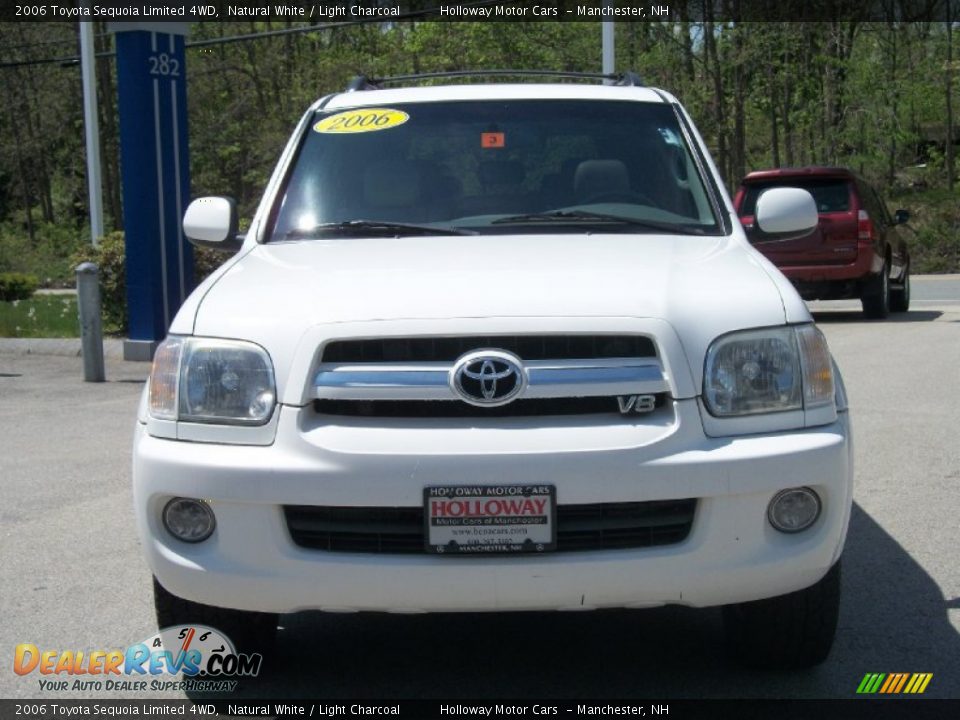 2006 Toyota Sequoia Limited 4WD Natural White / Light Charcoal Photo #2