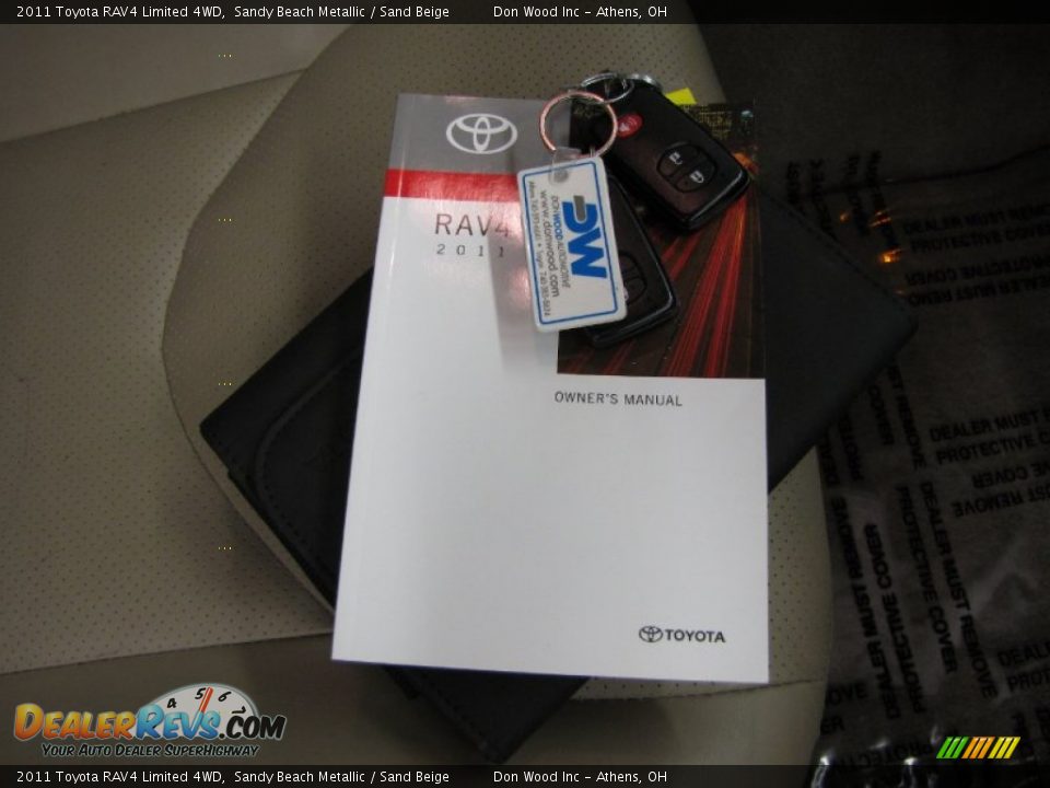 2011 Toyota RAV4 Limited 4WD Sandy Beach Metallic / Sand Beige Photo #29