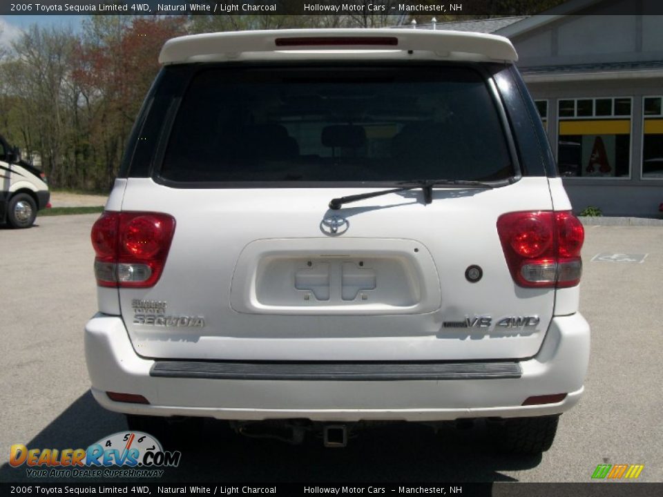 2006 Toyota Sequoia Limited 4WD Natural White / Light Charcoal Photo #4