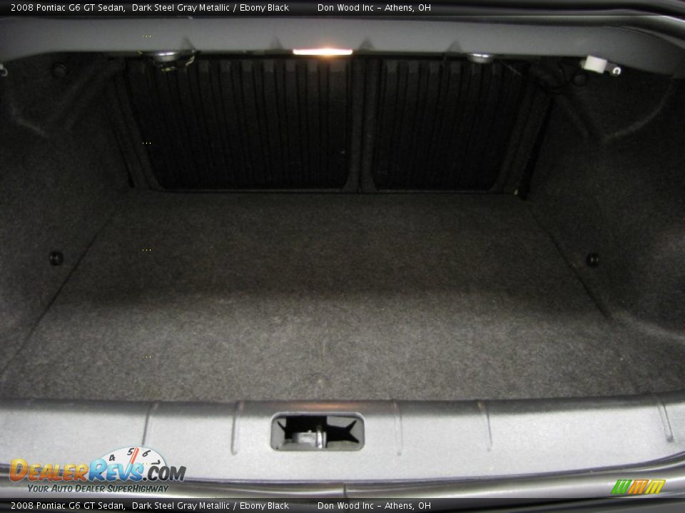 2008 Pontiac G6 GT Sedan Dark Steel Gray Metallic / Ebony Black Photo #4