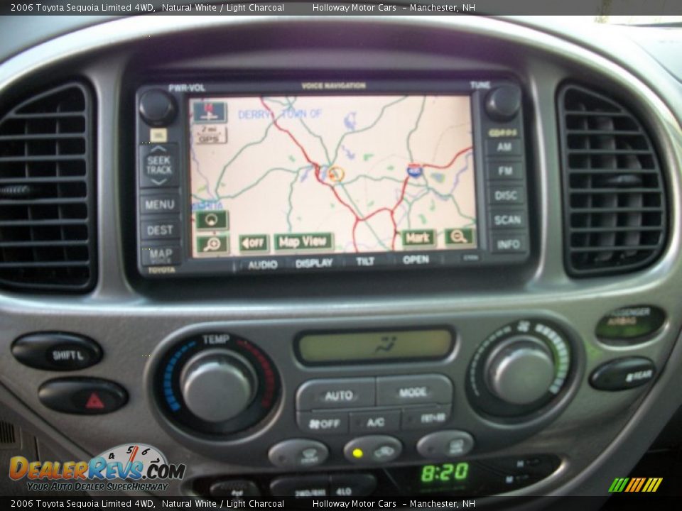 2006 Toyota Sequoia Limited 4WD Natural White / Light Charcoal Photo #10
