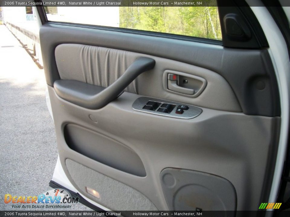 2006 Toyota Sequoia Limited 4WD Natural White / Light Charcoal Photo #11