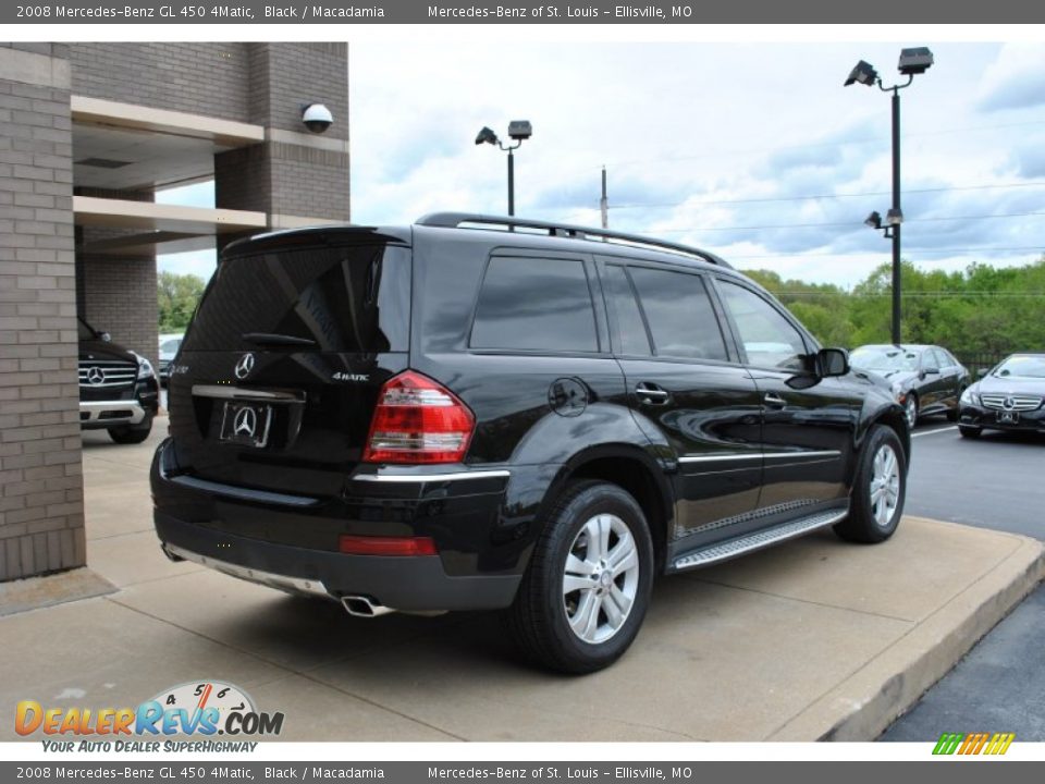 2008 Mercedes-Benz GL 450 4Matic Black / Macadamia Photo #9