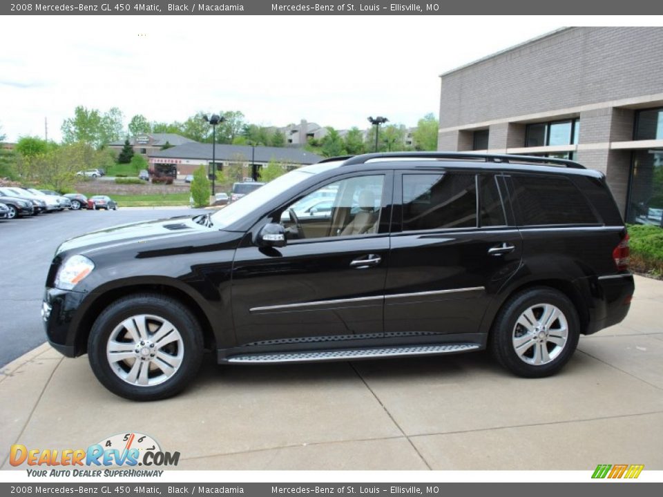 2008 Mercedes-Benz GL 450 4Matic Black / Macadamia Photo #15