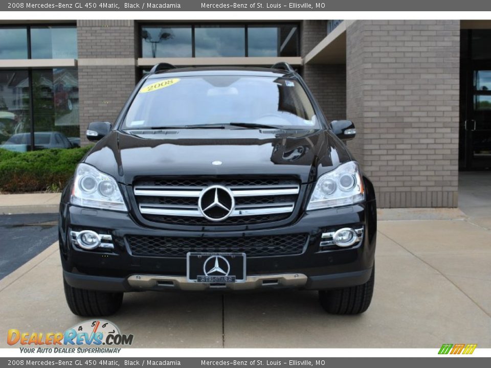 2008 Mercedes-Benz GL 450 4Matic Black / Macadamia Photo #17