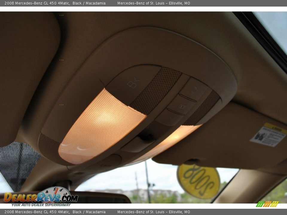 2008 Mercedes-Benz GL 450 4Matic Black / Macadamia Photo #27